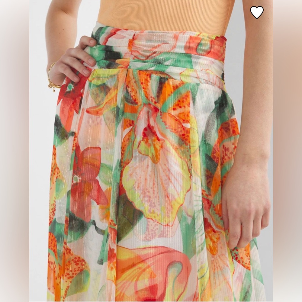 NWT WHBM Drama Maxi Skirt Size 6 - Picture 4 of 10